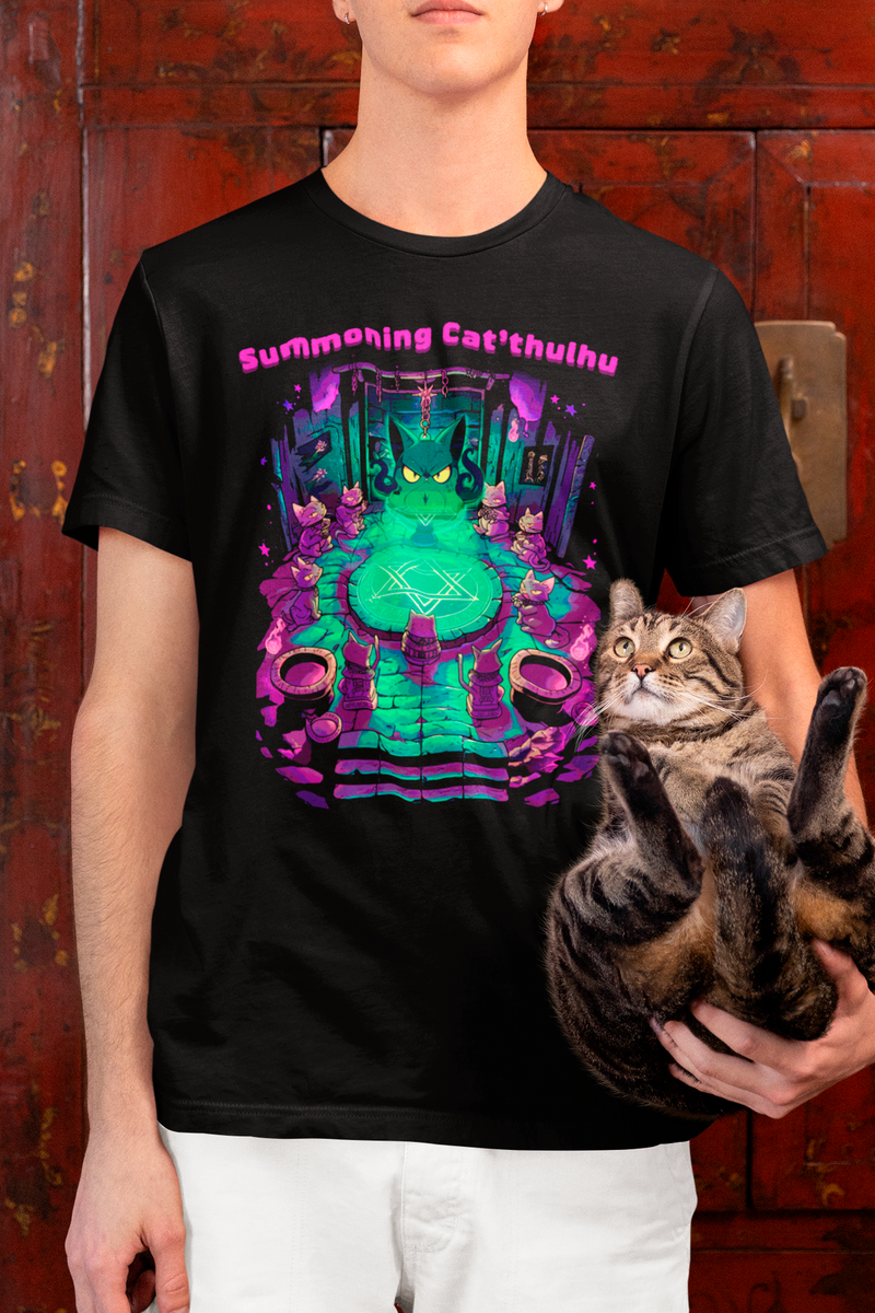 Nome do produto: Cat\'thulhu - Camiseta