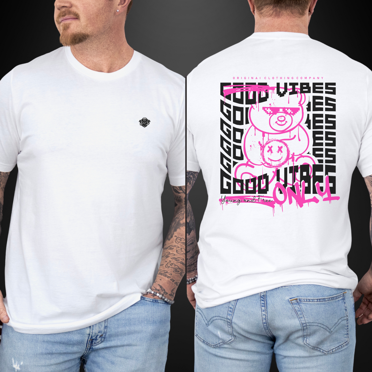 Nome do produto: T-Shirt Prime - Good Vibes Only