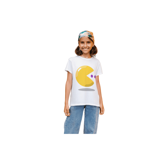Camisa Infantil Pac-Man 