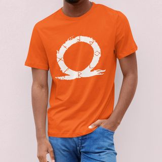 Nome do produtoCAMISETA GOD OF WAR LOGO BRANCA (VÁRIAS CORES)