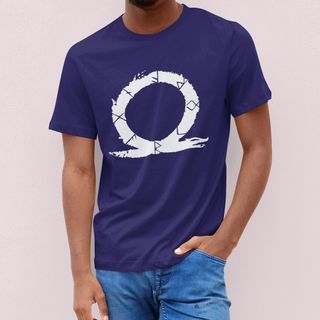 Nome do produtoCAMISETA GOD OF WAR LOGO BRANCA (VÁRIAS CORES)