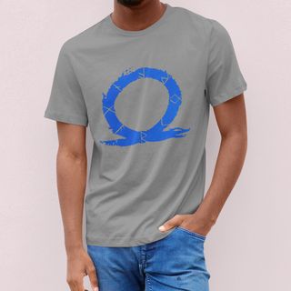 Nome do produtoCAMISETA GOD OF WAR LOGO AZUL (VÁRIAS VEZES)