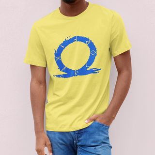 Nome do produtoCAMISETA GOD OF WAR LOGO AZUL (VÁRIAS VEZES)