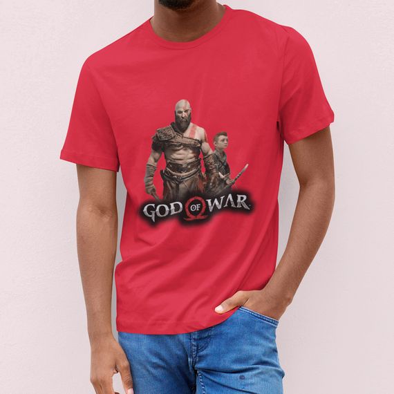 CAMISA QUALITY GOD OF WAR (VÁRIAS CORES)