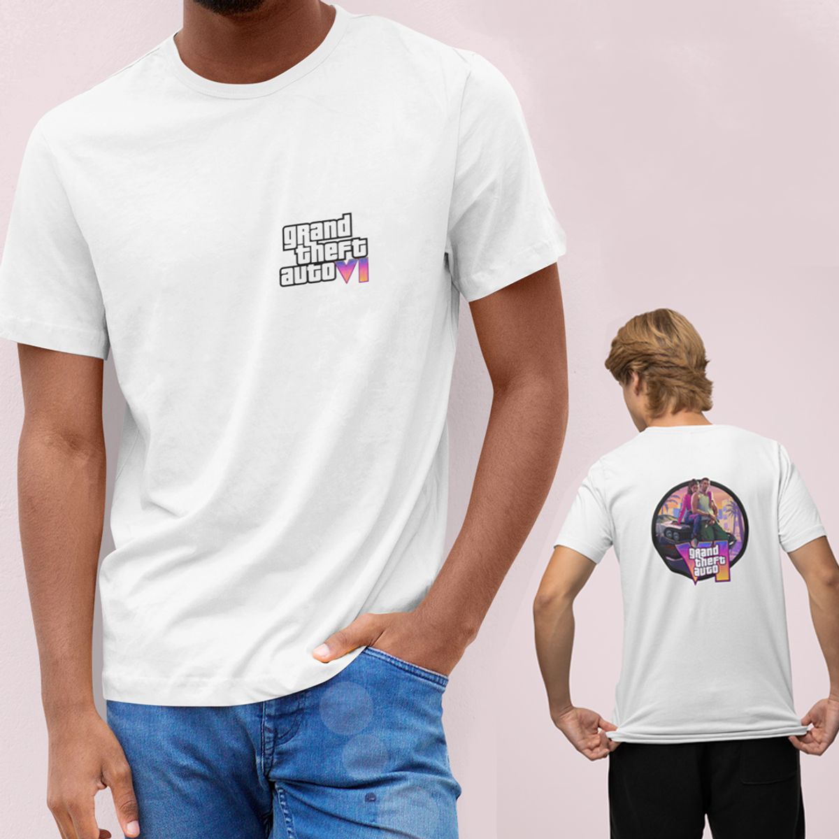 Nome do produto: CAMISETA CLASSIC GTA 6 (VÁRIAS CORES)