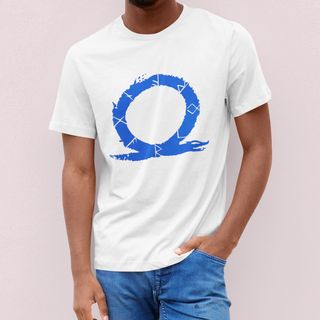 Nome do produtoCAMISETA GOD OF WAR LOGO AZUL (VÁRIAS VEZES)