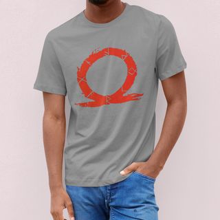 Nome do produtoCAMISETA GOD OF WAR LOGO VERMELHA