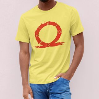 Nome do produtoCAMISETA GOD OF WAR LOGO VERMELHA