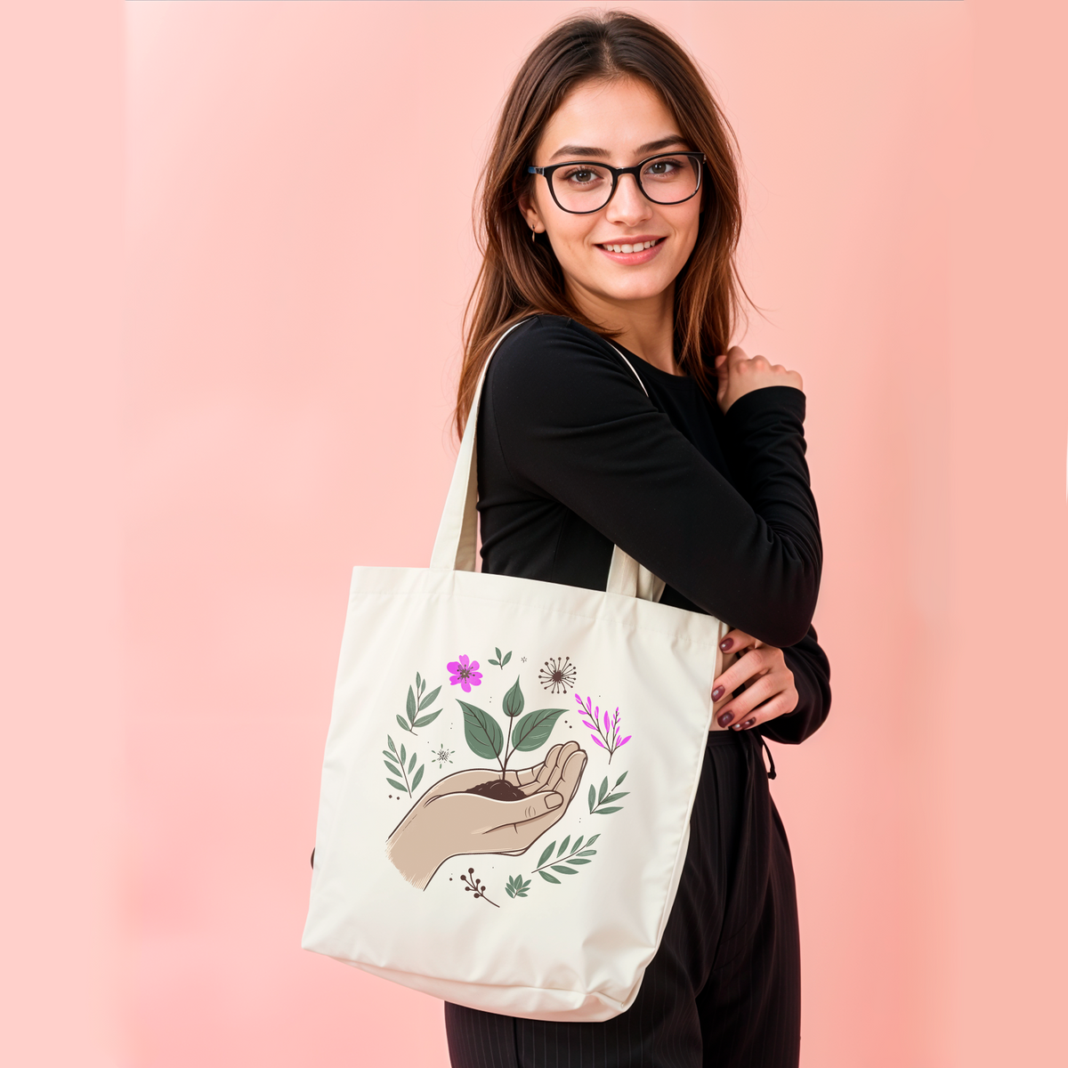 Nome do produto: ECOBAG FLORA 