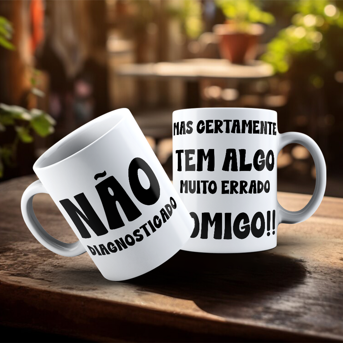 Nome do produto: CANECA CAFÉ  NAO DIAGNOSTICADO 