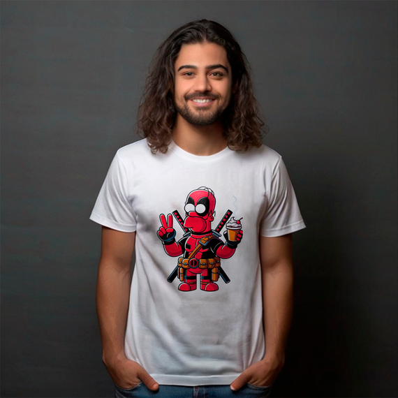 CAMISA HOMER DEADPOOL