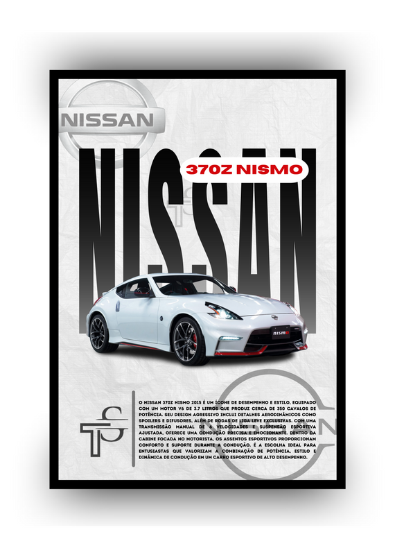 POSTER NISSAN 370Z NISMO