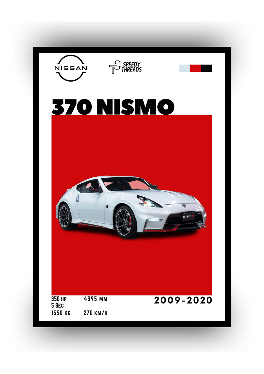 Nome do produto: POSTER NISSAN 370Z NISMO