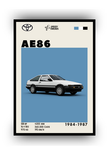 Nome do produtoPOSTER TOYOTA AE86