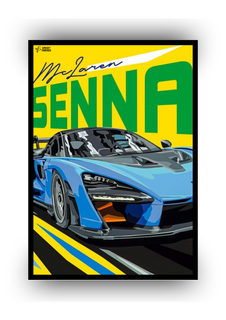 Nome do produtoPOSTER MCLAREN SENNA