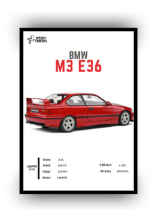 POSETR BMW M3 E36