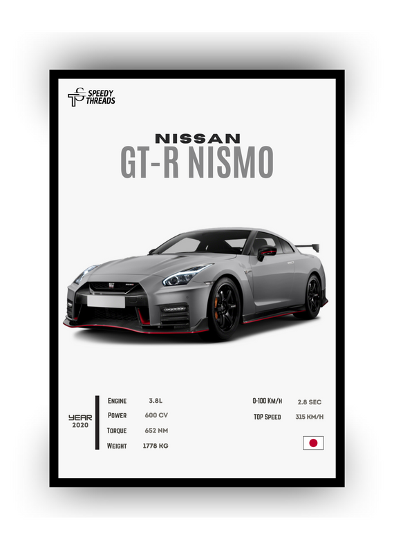 POSTER NISSAN GT-R NISMO