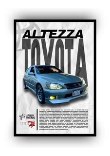 POSTER TOYOTA ALTEZZA