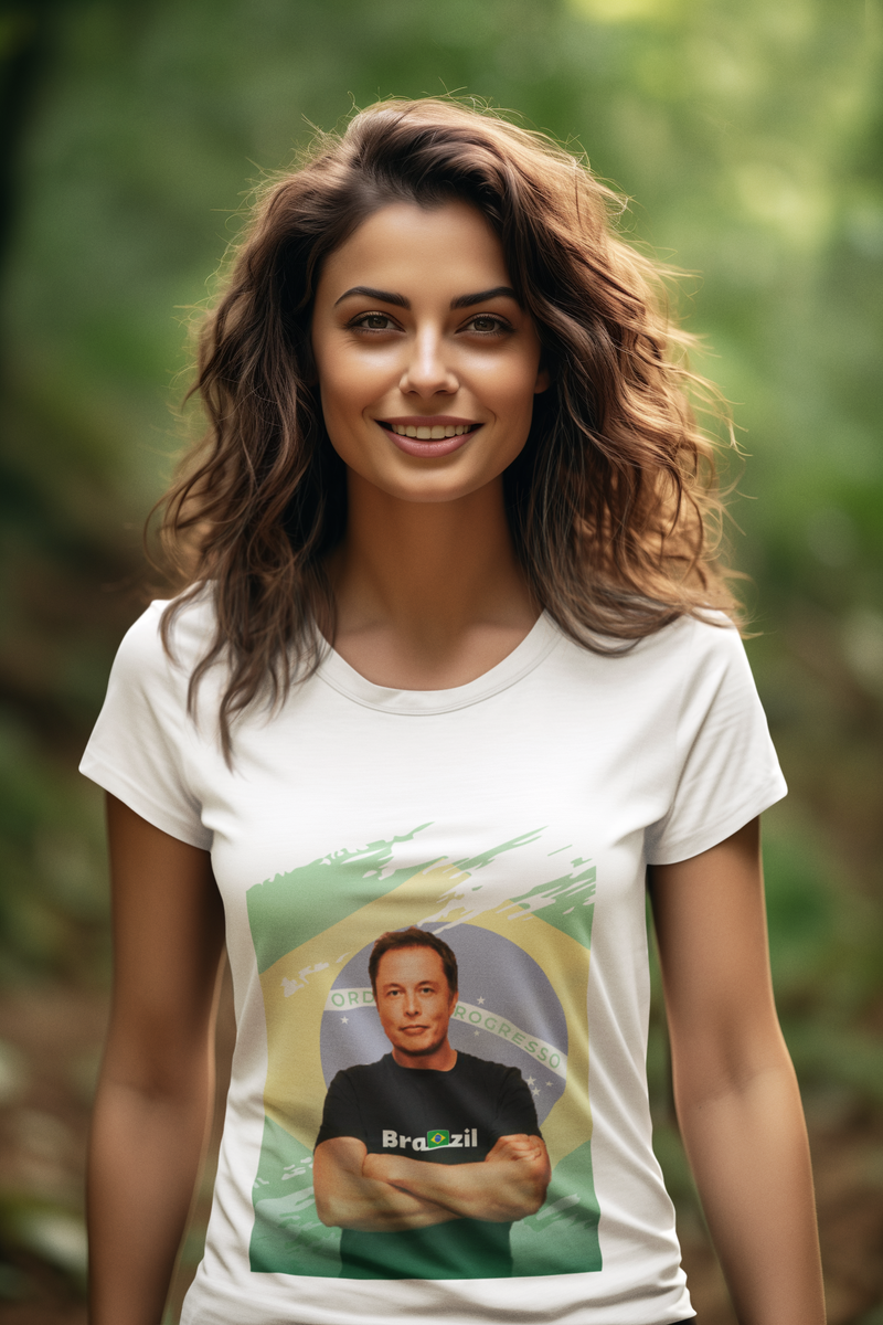 Nome do produto: Camiseta Baby long Elon Musk mod 04