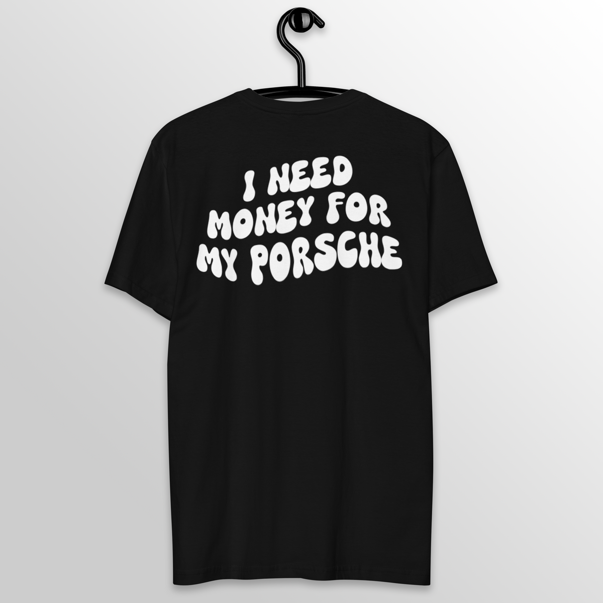 Nome do produto: Camiseta Preta - I Need Money
