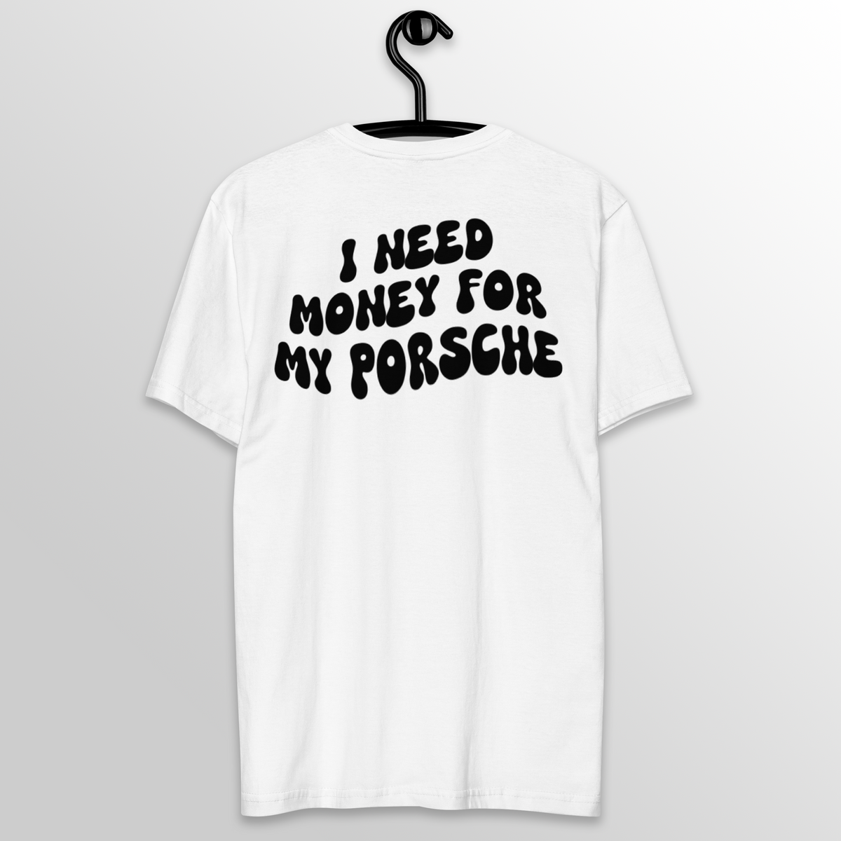 Nome do produto: Camiseta Branca - I Need Money
