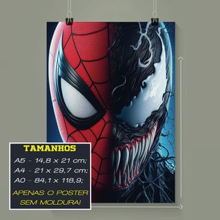 Nome do produtoPOSTER - SPIDER X VENOM