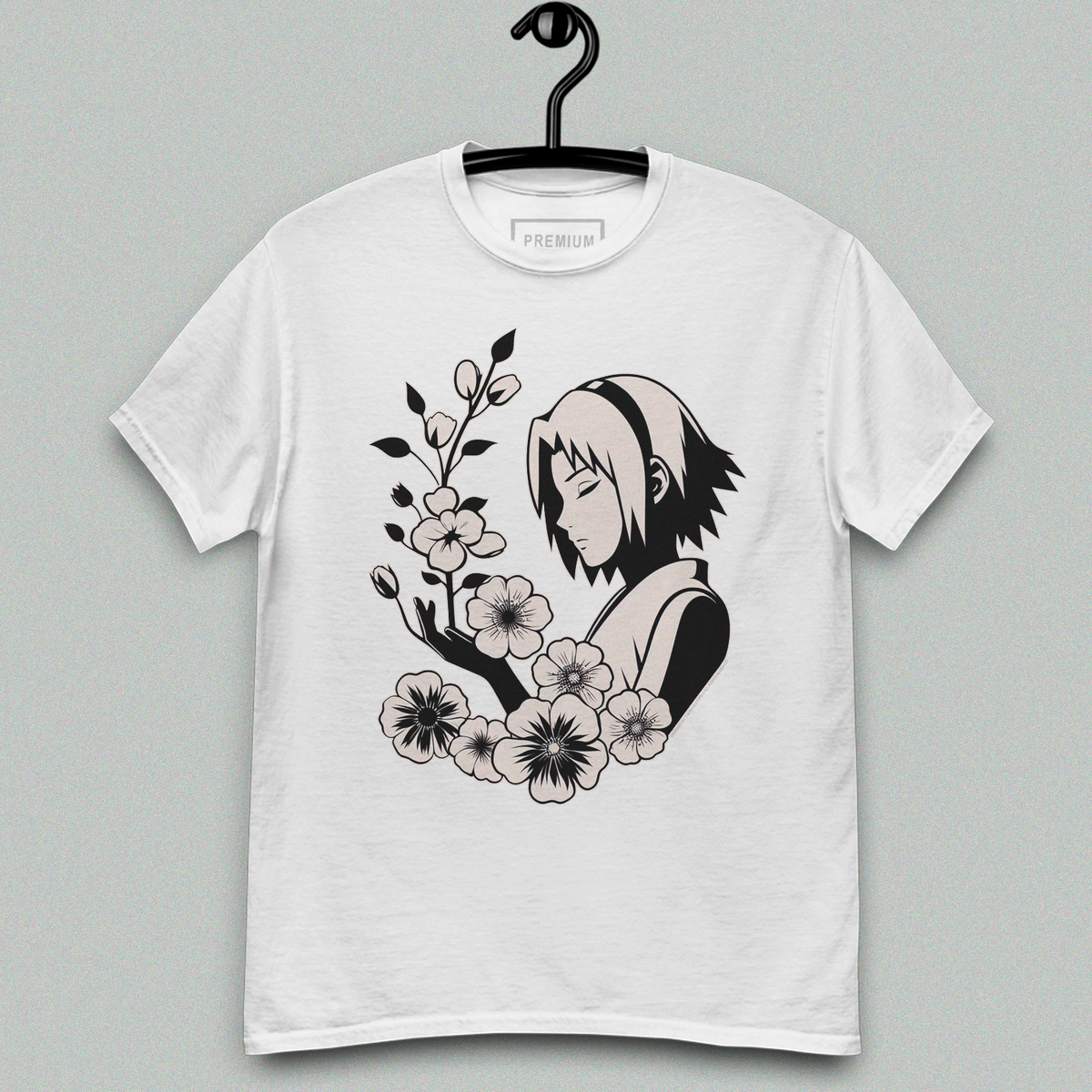 Nome do produto: Camiseta - Flores de Aço 