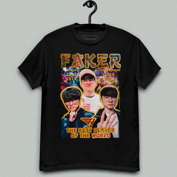 Camiseta - Faker