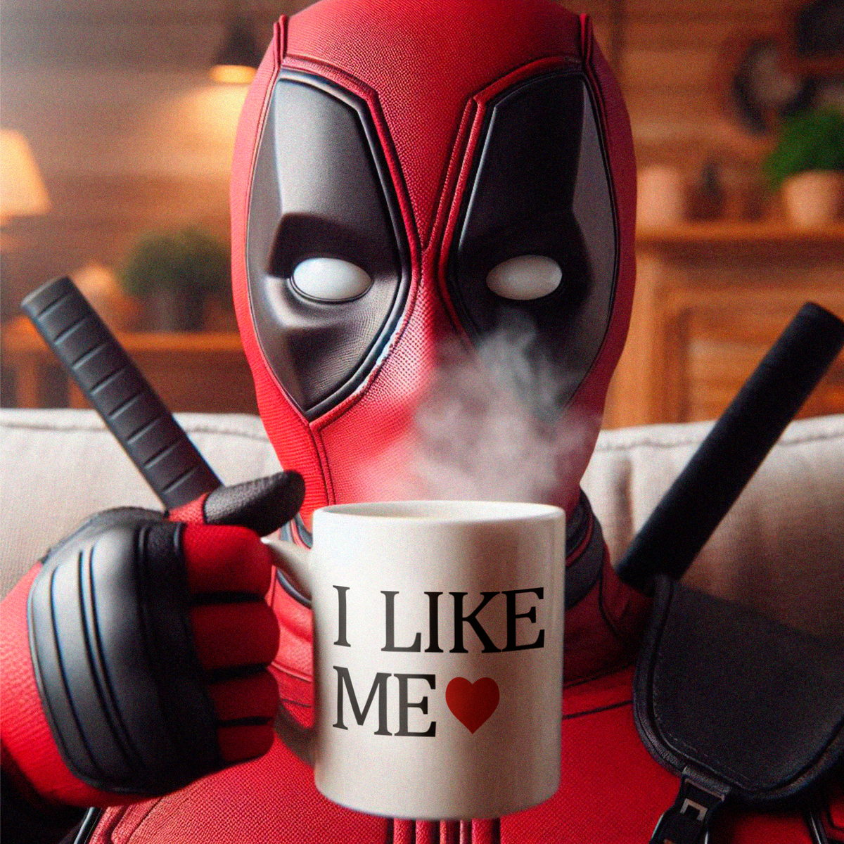 Nome do produto: I LIKE ME - DEADPOOL 