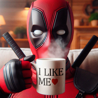 Nome do produtoI LIKE ME - DEADPOOL 