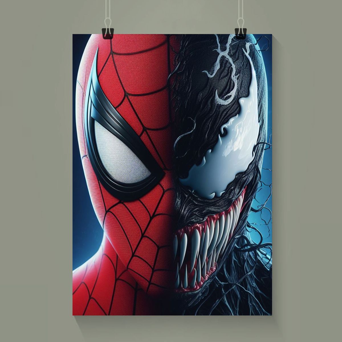 Nome do produto: POSTER - SPIDER X VENOM