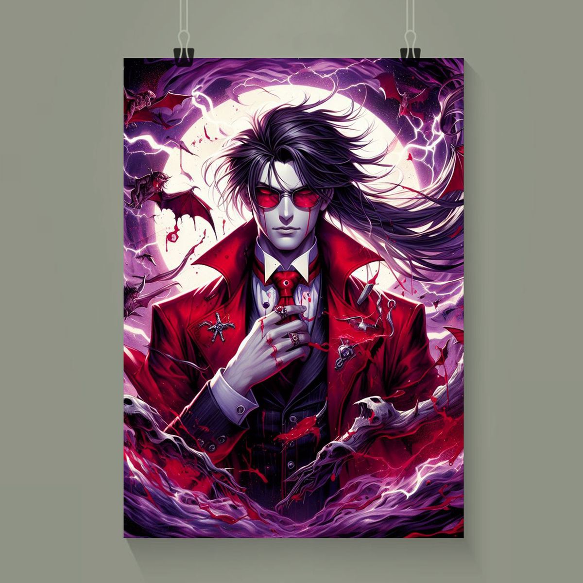 Nome do produto: POSTER - ALUCARD I