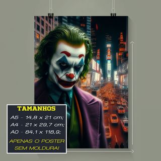 Nome do produtoPOSTER - CORINGA