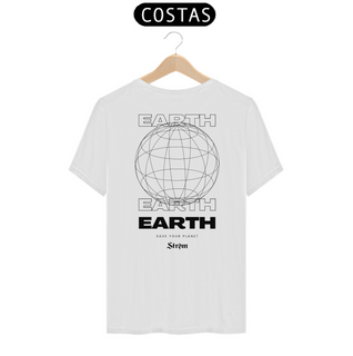 Nome do produtoCamiseta 'EARTH' Branca