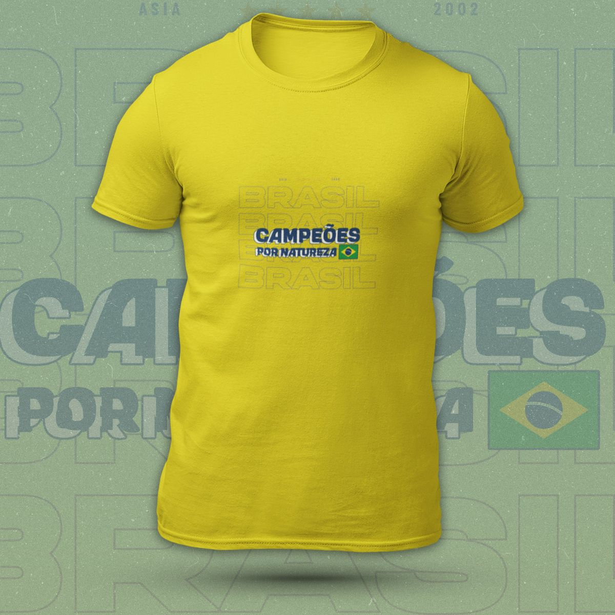 Nome do produto: Brasil Campeões Por Natureza - Masculino