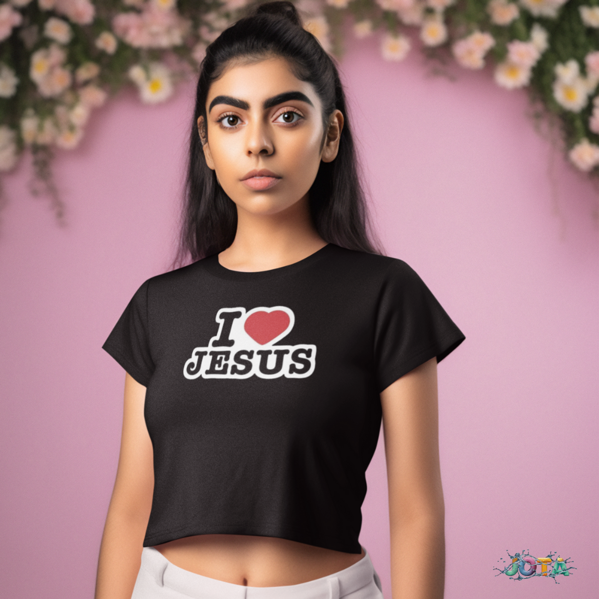 Nome do produto: Cropped I Love Jesus