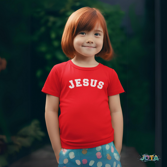 Camiseta Quality Infantil (2 a 8 anos) Jesus - Unissex