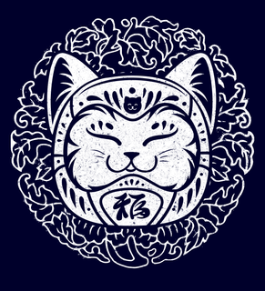 Daruma Cat