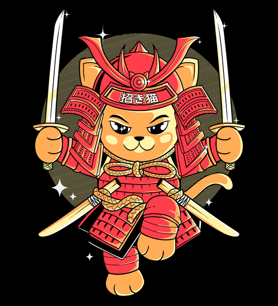 Samurai Cat