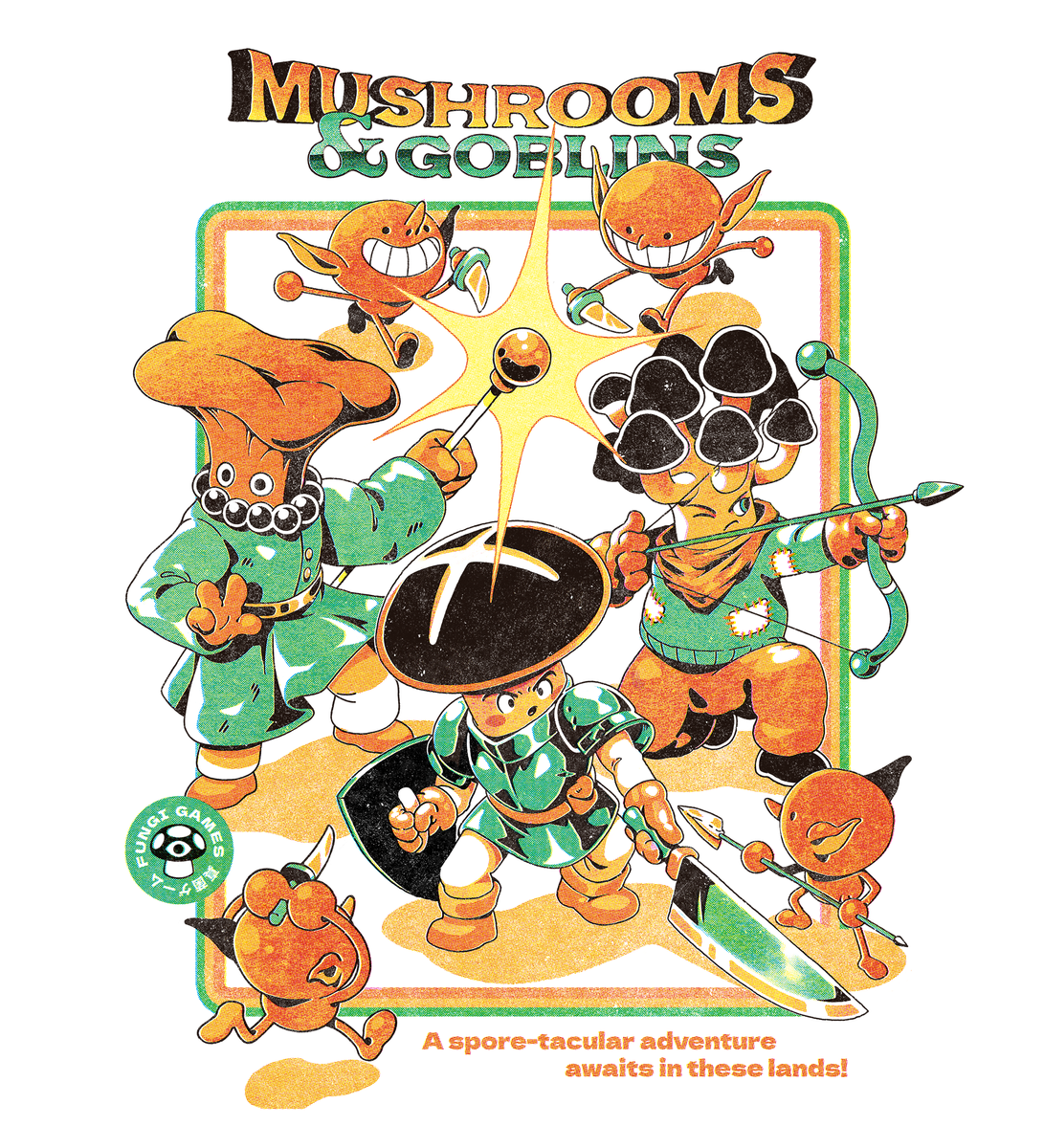 Nome do produto: Mushrooms and Goblins