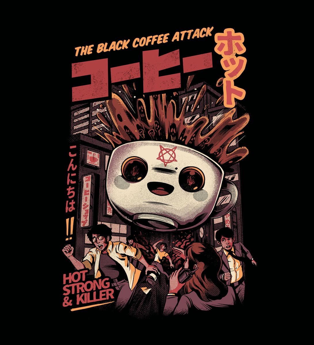 Nome do produto: Black coffee Kaiju