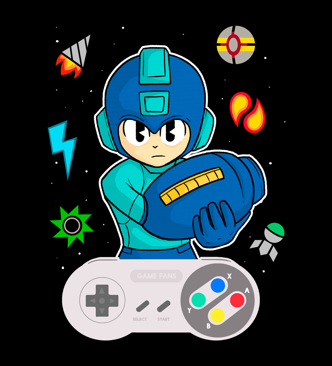 Nome do produto: Retro Megaman