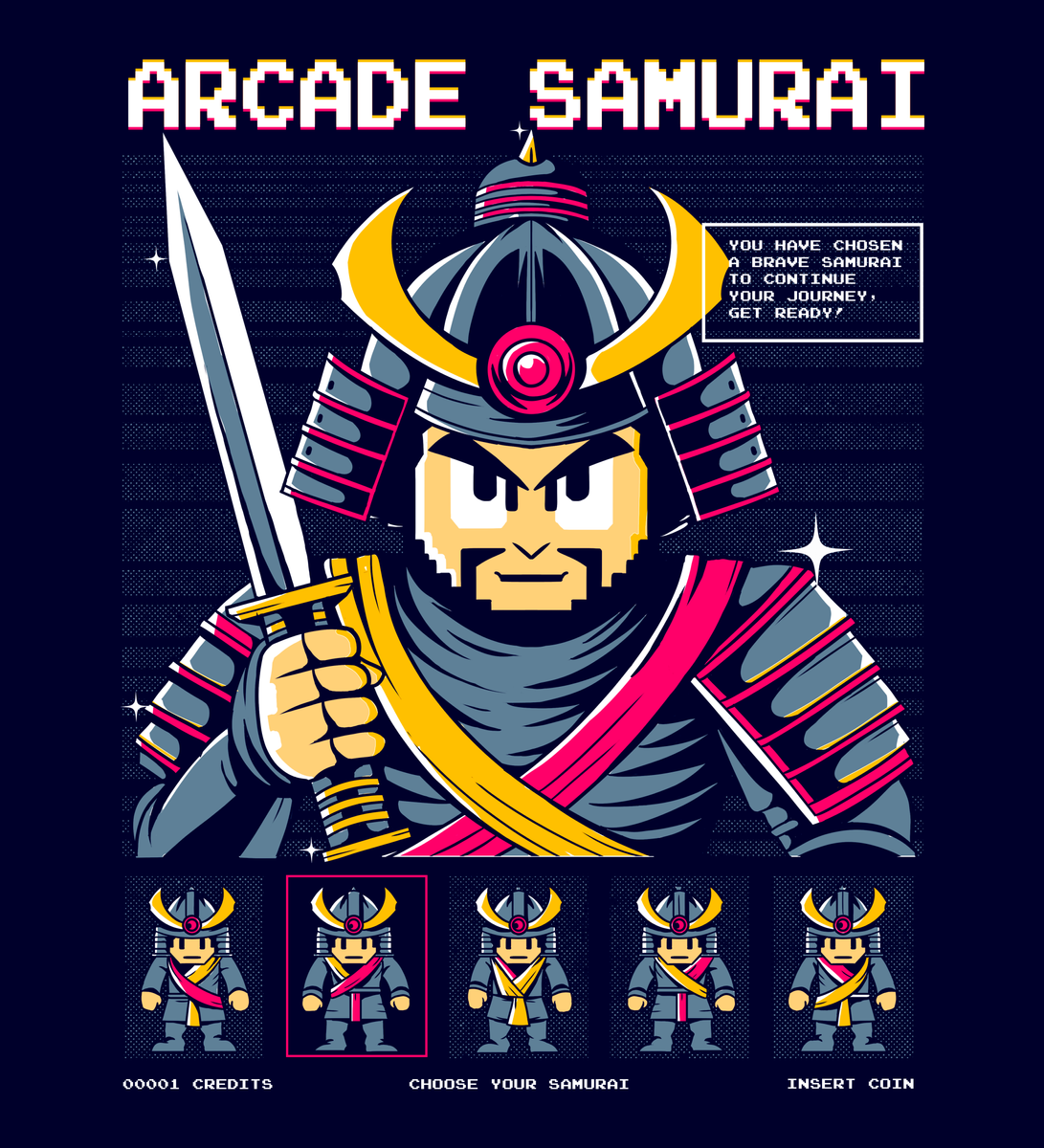 Nome do produto: Arcade Samurai