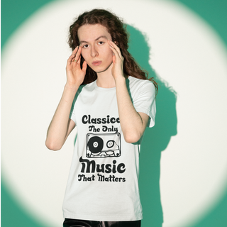 T-Shirt Prime Classical Music White