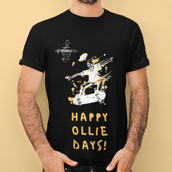 T-Shirt Prime Happy Ollie Days Preto