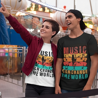 Nome do produtoT-Shirt Prime Music Can Change the World