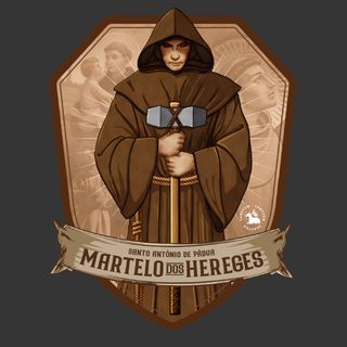 Nome do produtoSanto Antonio - Martelo dos Hereges (Estampa nas Costas)