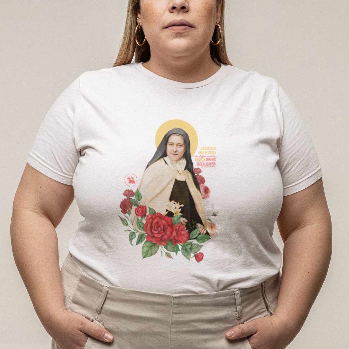 Nome do produto: Santa Teresinha (Plus Size)