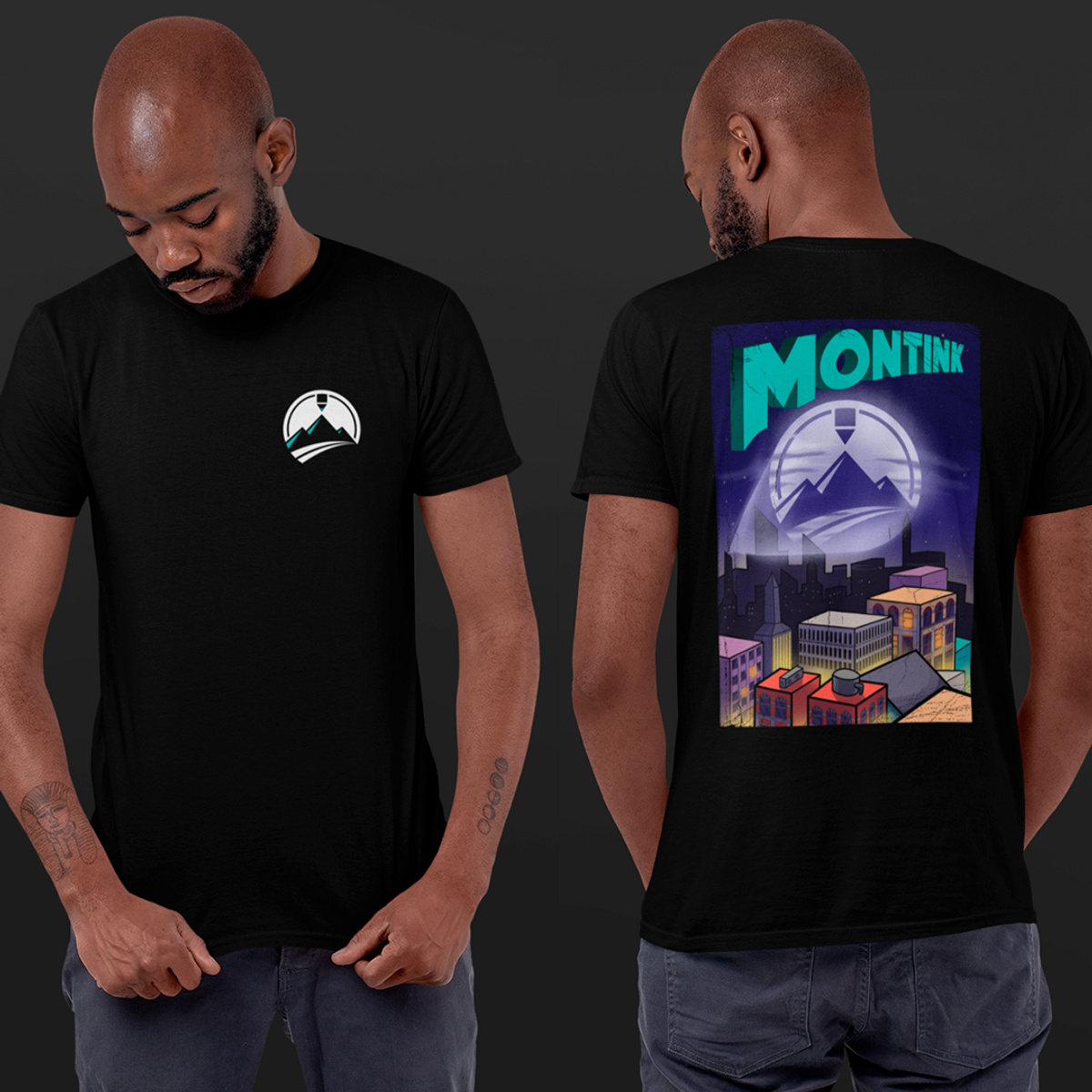 Nome do produto: Camiseta - Montink Hero / Frente e Verso