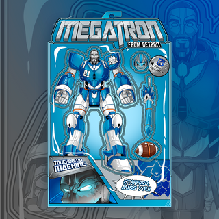 Nome do produtoDetroit - Megatron (poster)